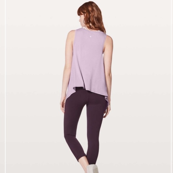 Lululemon Lavender Watch Me Flip Tank - Picture 3 of 6
